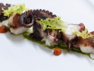 Octopus Leg, Wild Rocket Pesto